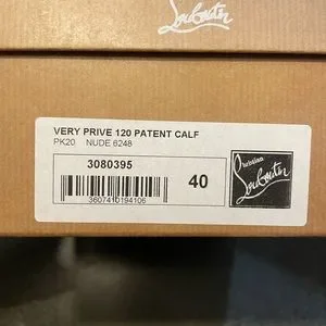 Shoes | New In Box Christian Louboutin 12 Very Prive Nude  display picture 1
